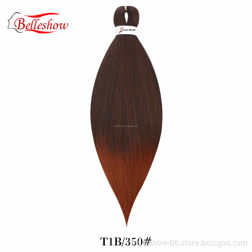 Hot sell pre stretched braiding hair jumbo
